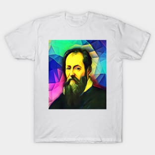 Giorgio Vasari Colourful Portrait | Giorgio Vasari Artwork 7 T-Shirt